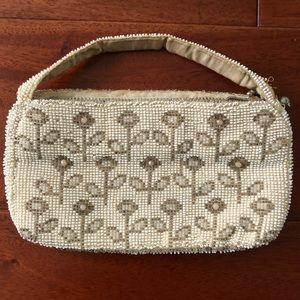 Vintage Beaded Change Purse made in Czechoslovakia